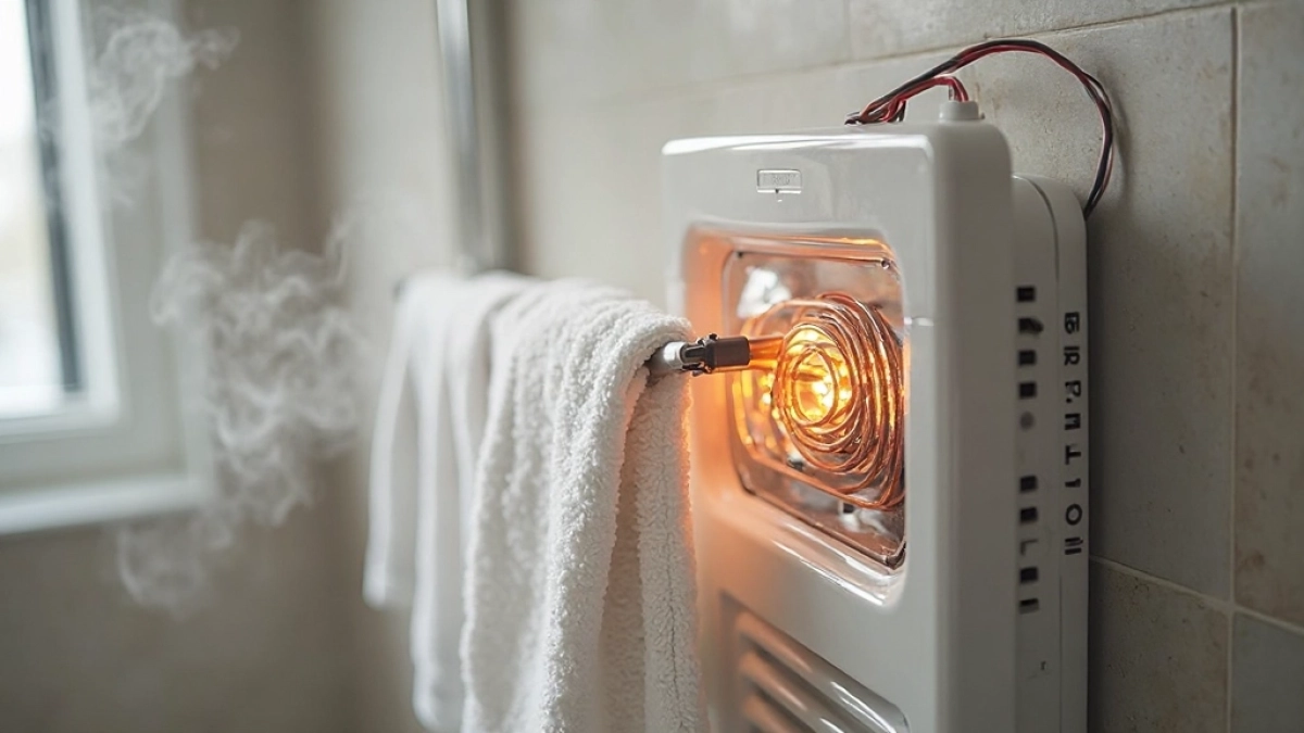 jak działa grzejnik elektryczny łazienkowy
