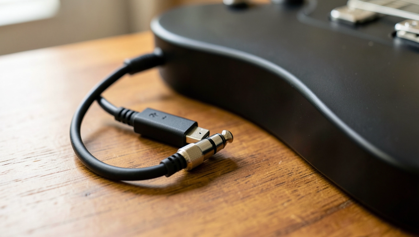 Jak podłączyć gitarę do telefonu i laptopa