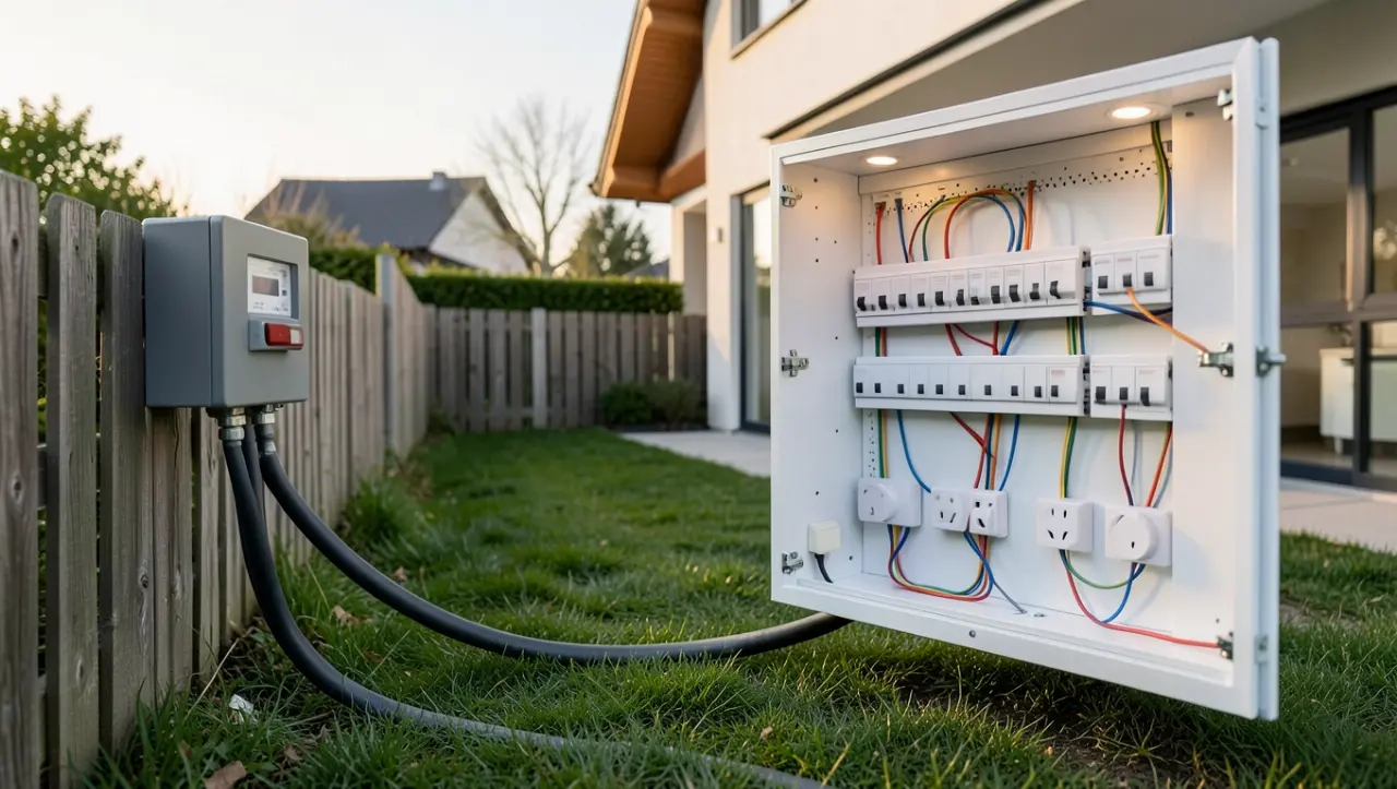 Jaki jest najprostszy schemat domowej instalacji elektrycznej?