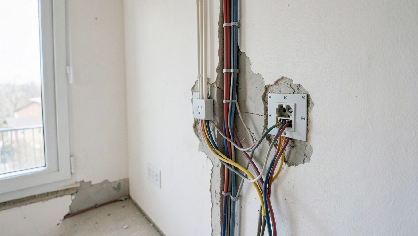 Koszt wymiany instalacji elektrycznej w mieszkaniu 30 m