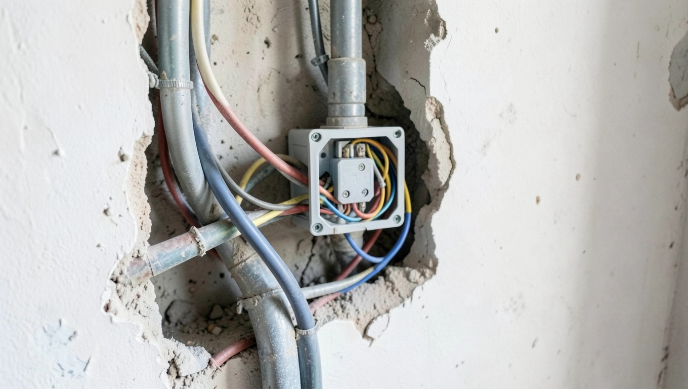 Koszt wymiany instalacji elektrycznej w mieszkaniu 60 m