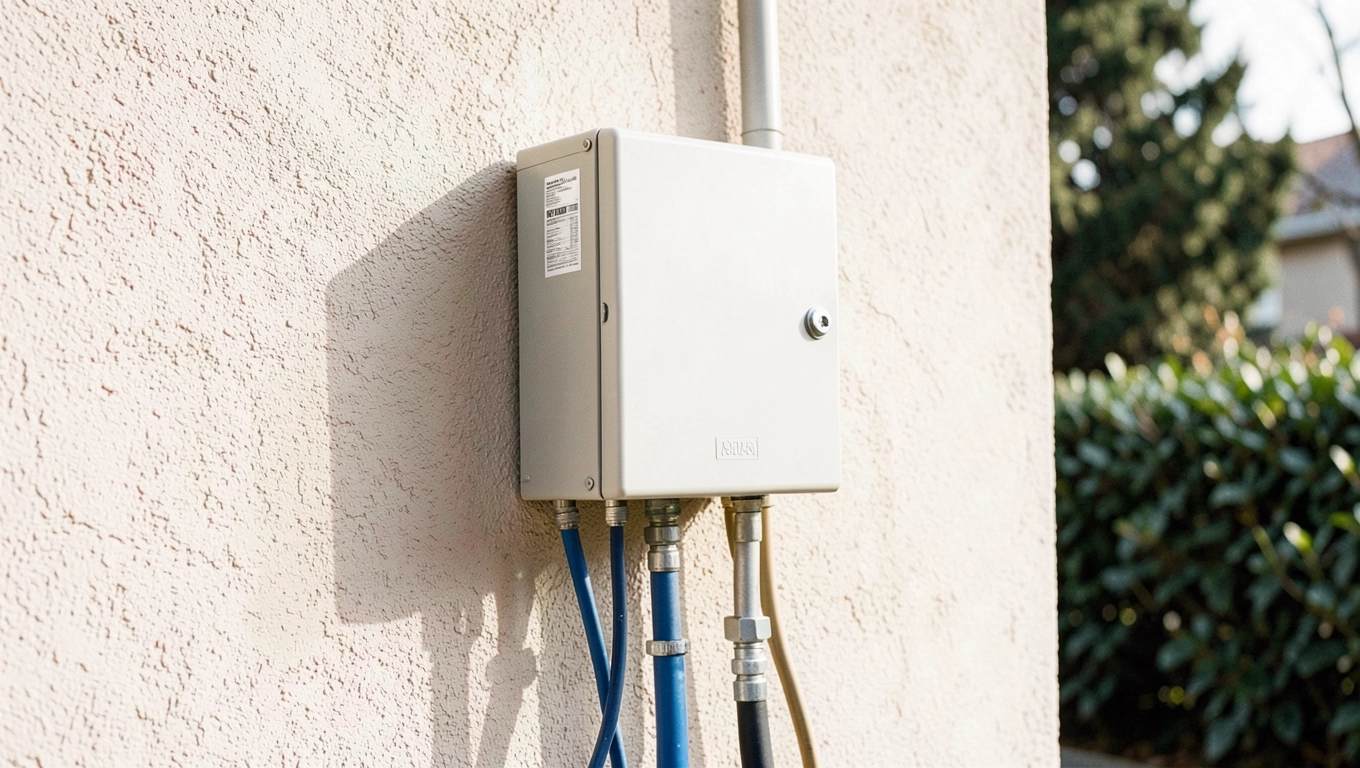Montaż skrzynki elektrycznej na zewnątrz