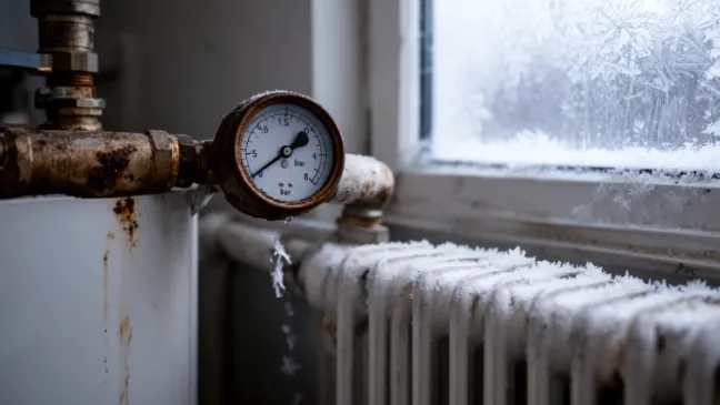 ciśnienie wody w instalacji co