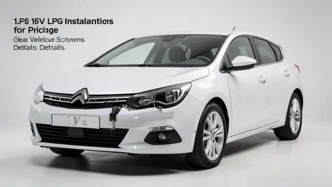 Citroen C4 16 16V instalacja gazowa cena