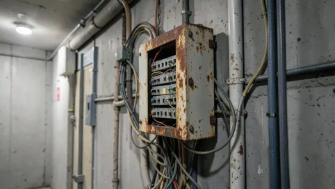 Elektryk w bloku