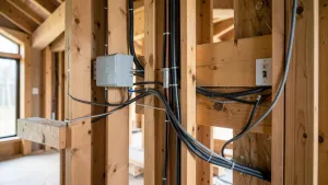 Instalacja elektryczna w domu szkieletowym