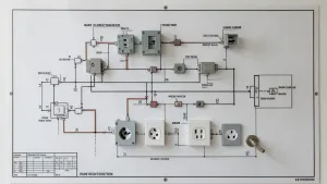 Instalacja elektryczna w mieszkaniu schemat