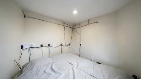 Instalacja elektryczna w sypialni