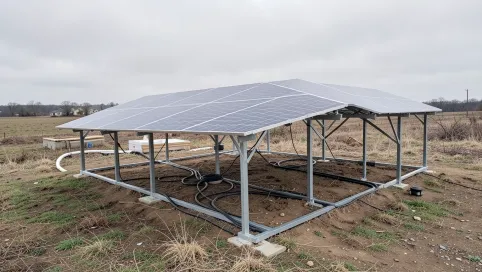 Instalacja fotowoltaiczną 5 kW cena z montażem na gruncie