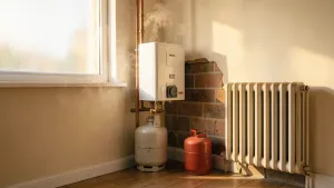 instalacja kocioł lpg schmat