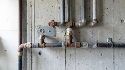 Instalacja wodna w bloku z wielkiej płyty