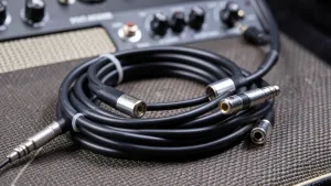 Kabel do gitary elektrycznej i wzmacniacza