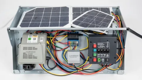 Kompletna instalacja elektryczna do kampera