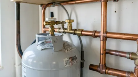 Koszt instalacji gazowej z butli w domu