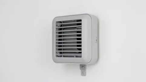 Mały grzejnik elektryczny na ścianę