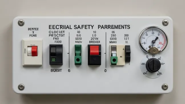 Parametry zabezpieczeń elektrycznych