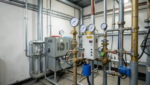 Próbą ciśnieniową instalacji co norma