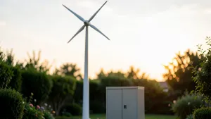 przydomowa elektrownia wiatrowa 10kw z magazynem energii