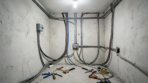 Wymiana instalacji elektrycznej w mieszkaniu komunalnym