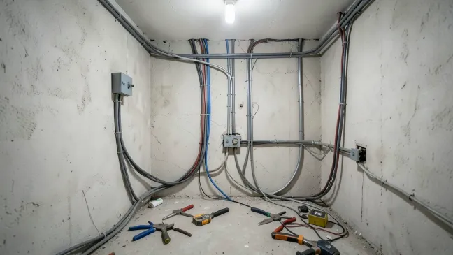 Wymiana instalacji elektrycznej w mieszkaniu komunalnym