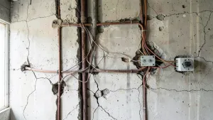 Wymiana instalacji elektrycznej w starym bloku