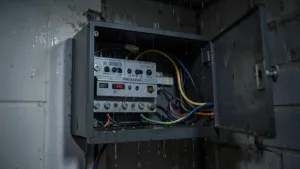 zabezpieczenie skrzynki elektrycznej