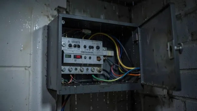 zabezpieczenie skrzynki elektrycznej