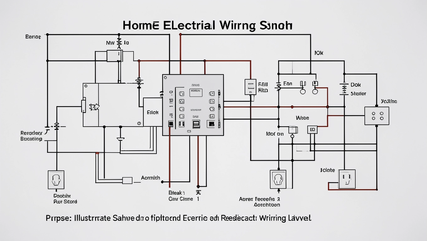 Schemat instalacji elektrycznej w domu